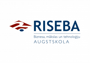 Biznesa, mākslas un tehnoloģiju augstskola "RISEBA" logo